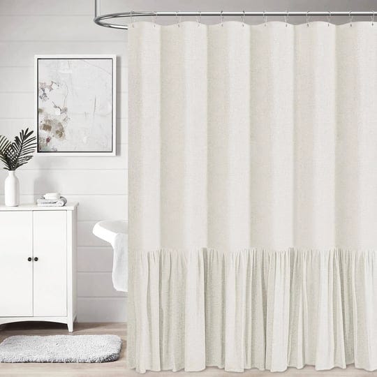 bttn-extra-long-linen-shower-curtain-72x96-inch-long-shabby-chic-heavy-duty-fabric-shower-curtain-se-1