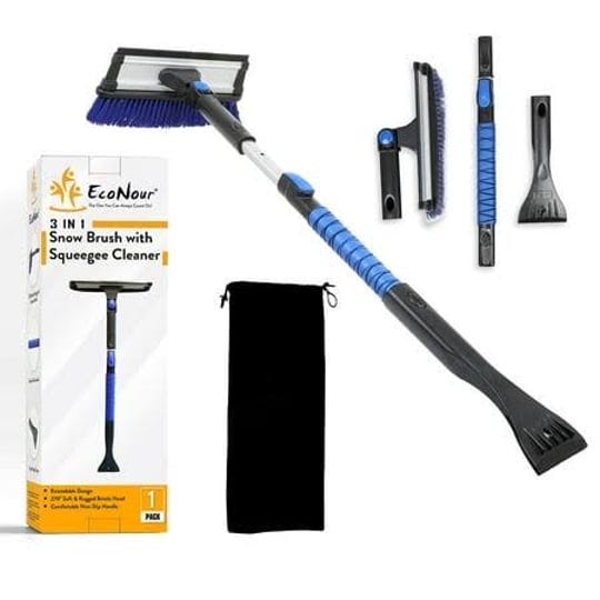 econour-36-inch-3-in-1-extendable-aluminum-snow-brush-and-ice-scraper-with-270-rotatable-squeegee-te-1