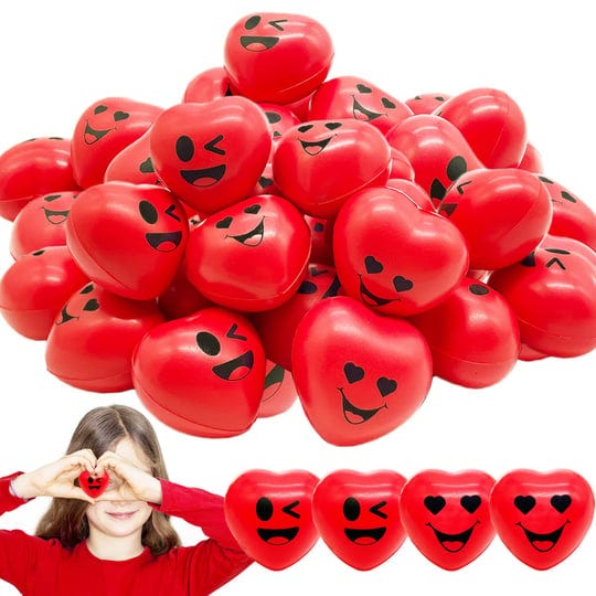 24pcs-heart-stress-relief-ballsvalentines-day-red-smile-face-squeeze-ballheart-shaped-mini-foam-ball-1