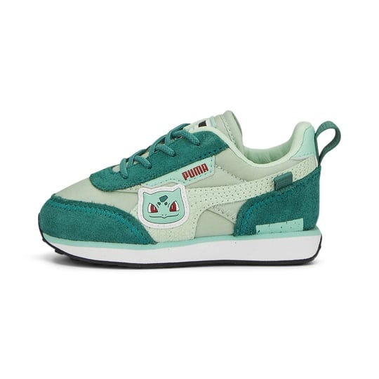 puma-boys-future-rider-pokemon-running-shoes-green-size-04-0-1