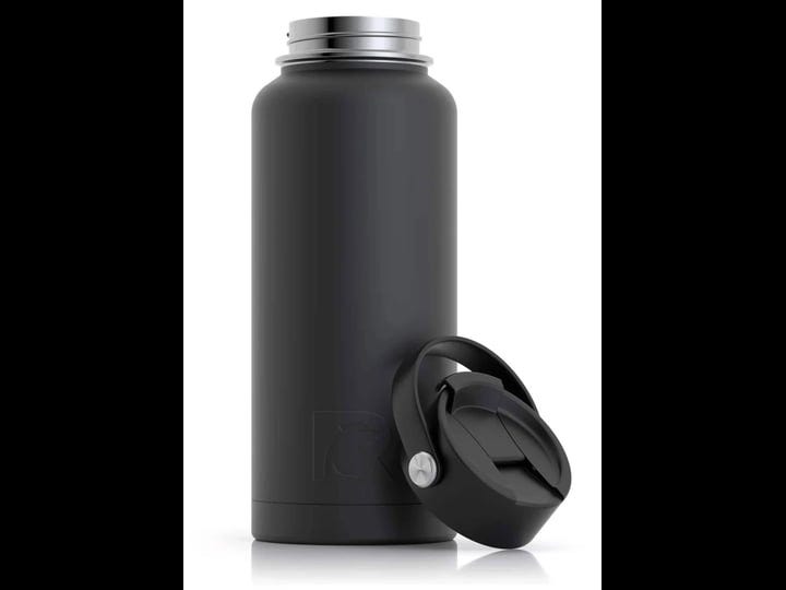 rtic-32oz-bottle-black-matte-stainless-steel-vacuum-insulated-1