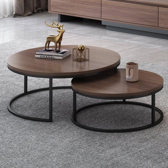 2-piece-round-nesting-tables-modern-wood-gray-black-round-nesting-coffee-table-for-living-room-walnu-1