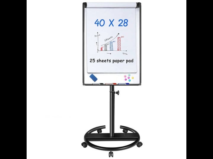 maxtek-magnetic-mobile-whiteboard-40x28-inches-dry-erase-board-flipchart-easel-stand-white-board-bla-1