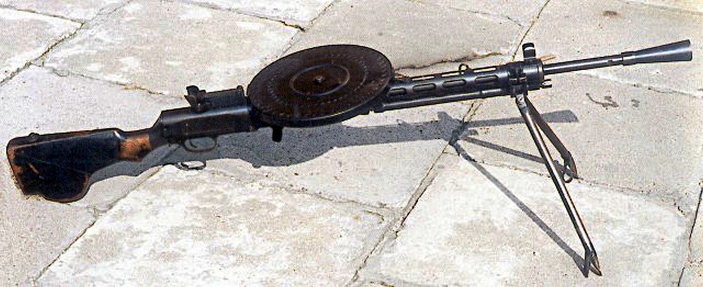 A DPM light machinegun, the modernized version of the Soviet-era DP. Polish Ministry of Defense photo.