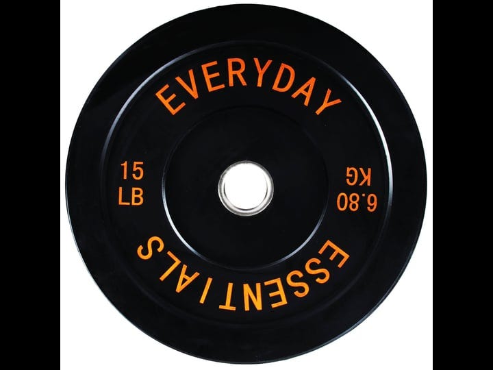 everyday-essentials-olympic-bumper-plate-weight-plate-with-steel-hub-1