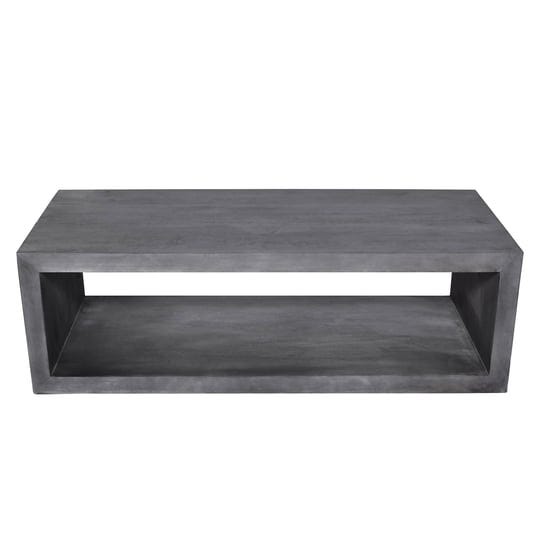 58-cube-shape-wooden-coffee-table-with-open-bottom-shelf-charcoal-gray-1