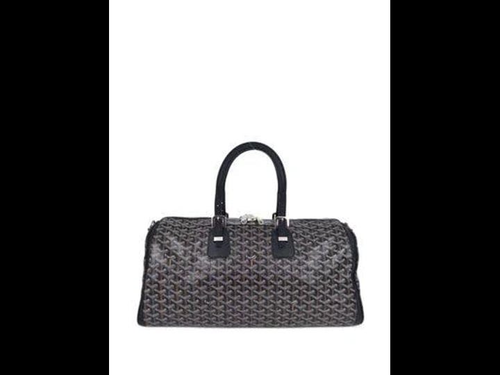 goyard-pre-owned-1990-2000-croisi-re-50-travel-bag-black-1