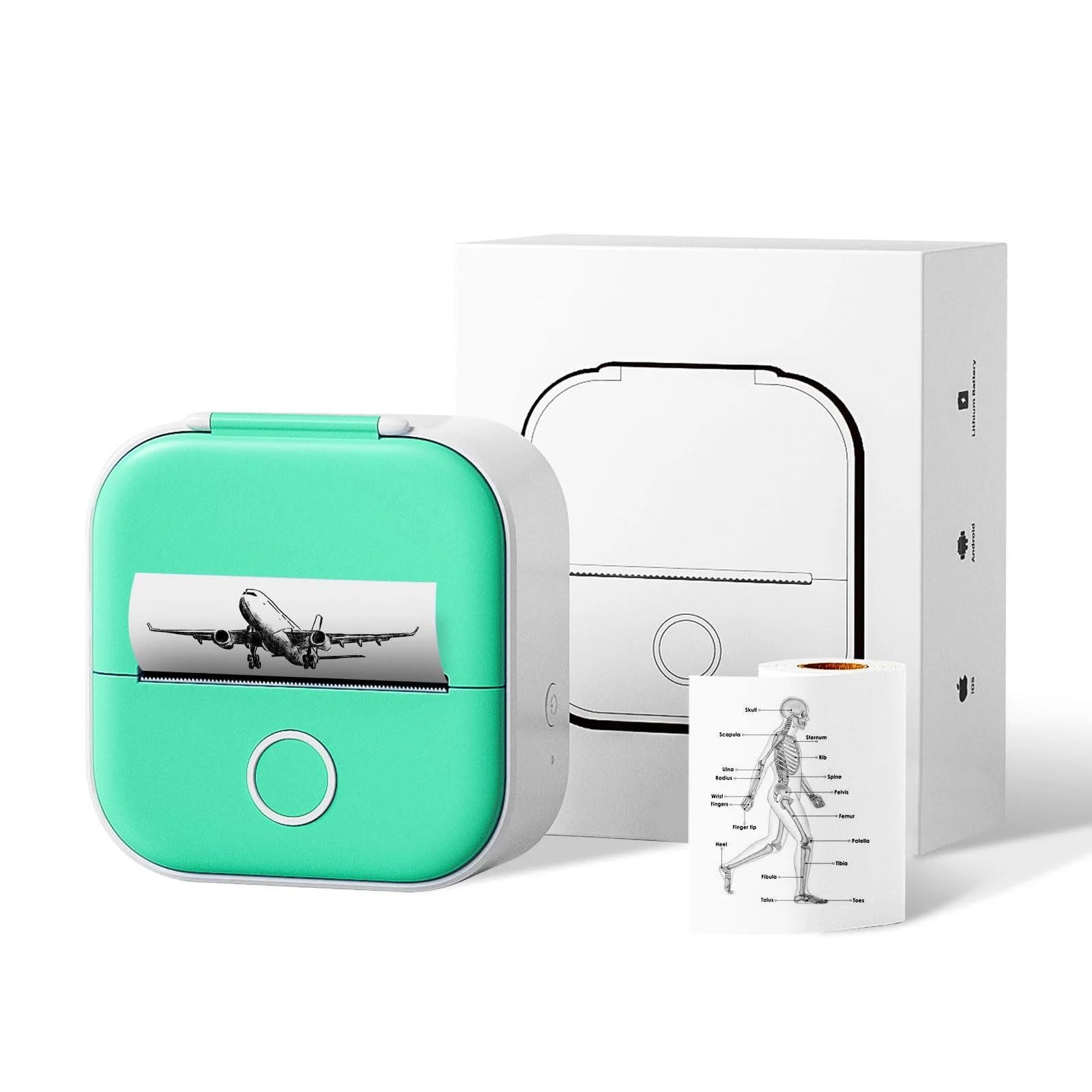 Portable Mini Sticker Printer for iPhone and Android Devices | Image