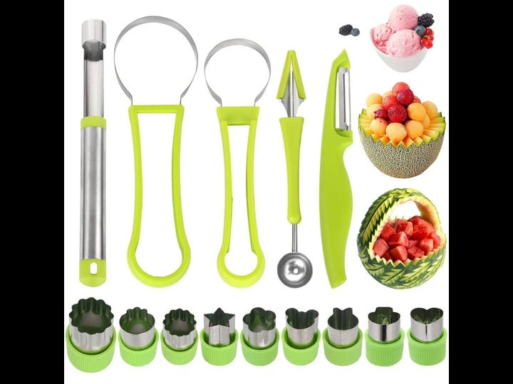 machomby-14-pack-melon-baller-scoop-set-4-in-1-stainless-steel-fruit-tool-set-fruit-scooper-seed-rem-1