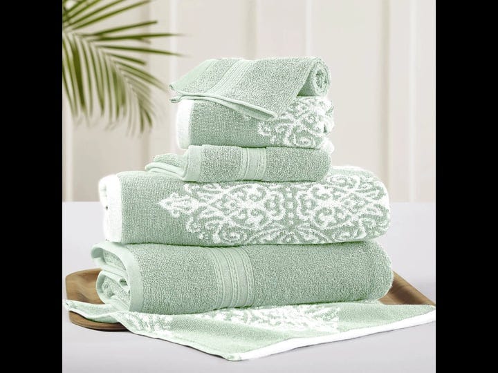 6-piece-reversible-yarn-dyed-jacquard-towel-set-artesia-damask-sage-1