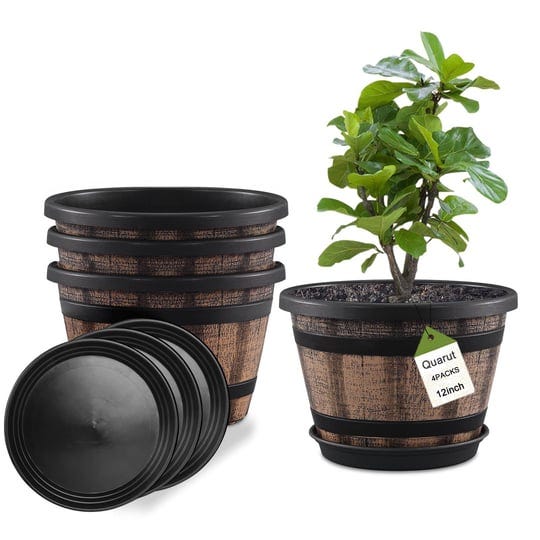 quarut-plant-pots-set-of-4-pack-12-inchlarge-whiskey-barrel-planters-with-drainage-holes-saucer-plas-1