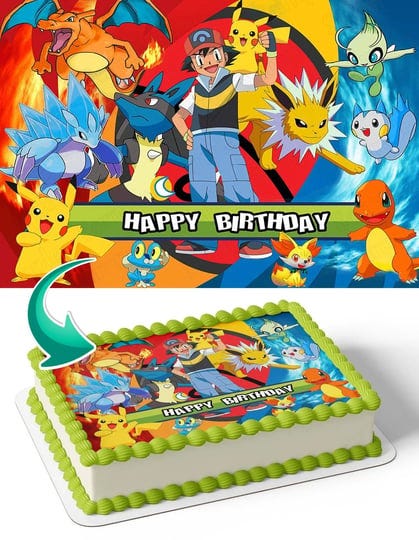 cakecery-poke-toons-ash-pikachu-kids-fan-edible-cake-image-topper-birthday-cake-banner-1-4-sheet-1