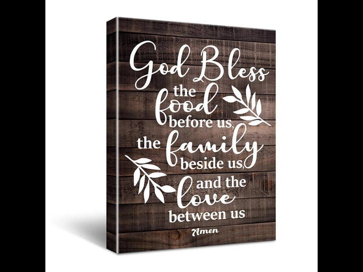 inspirational-bless-the-food-before-us-amen-quote-poster-canvas-wall-art-for-homekitchen-decor-rusti-1