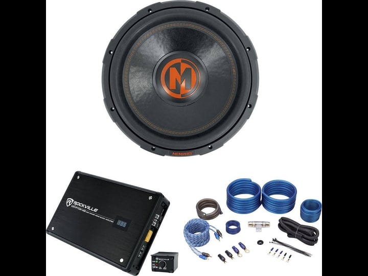 memphis-audio-mjp1522-15-1500-watt-mojo-car-subwoofermono-amplifieramp-kit-1