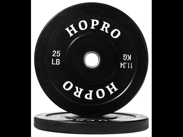 balancefrom-hopro-olympic-bumper-plate-weight-plate-with-steel-hub-pairs-or-sets-black-1