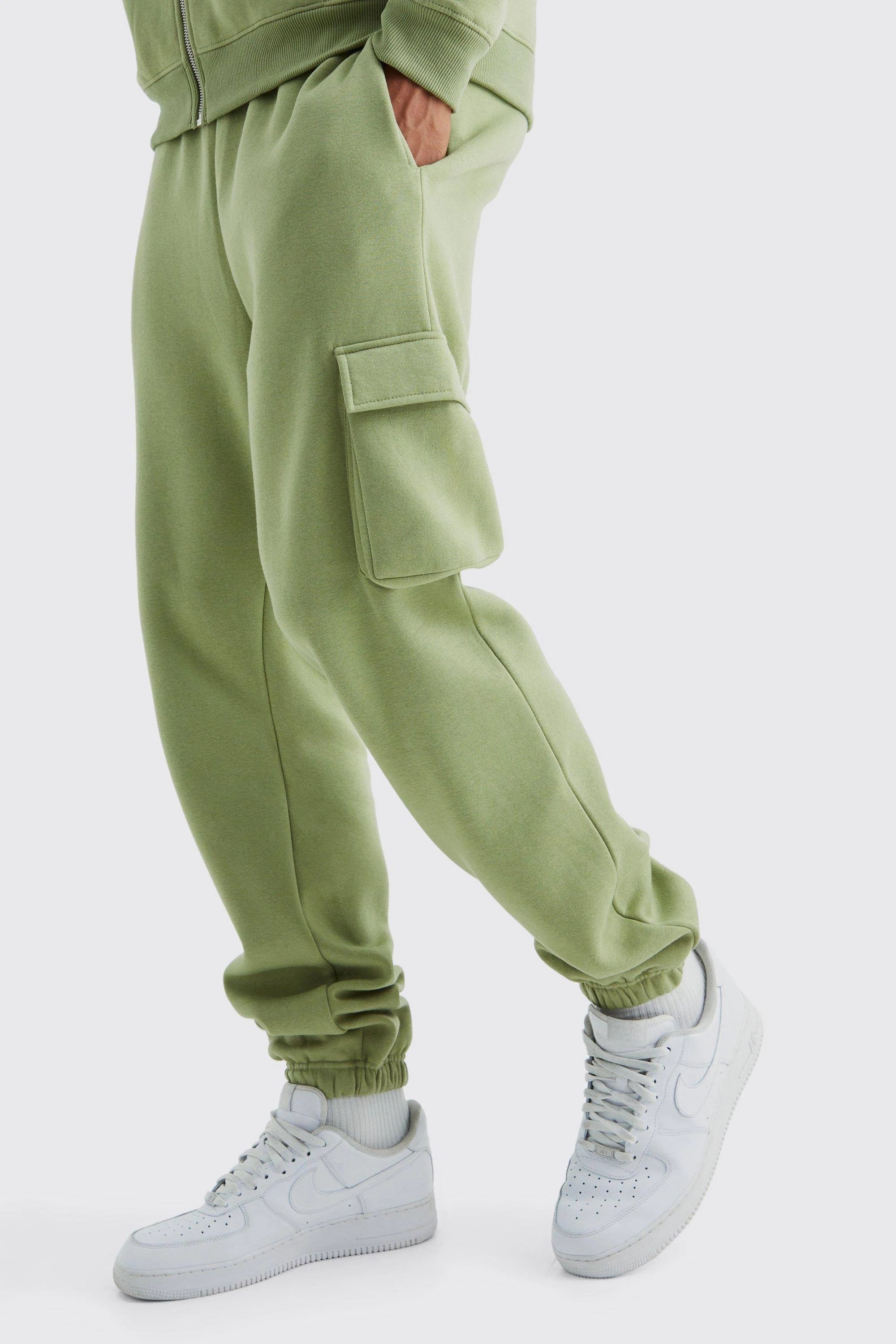 Green Joggers with Cargo Pockets | Image