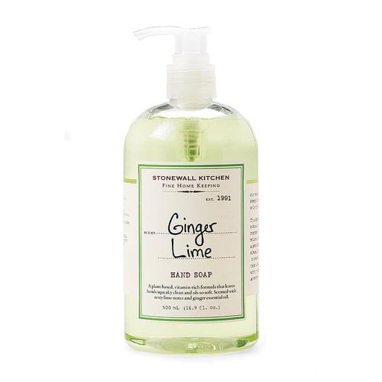 stonewall-kitchen-ginger-lime-hand-soap-16-9-oz-1