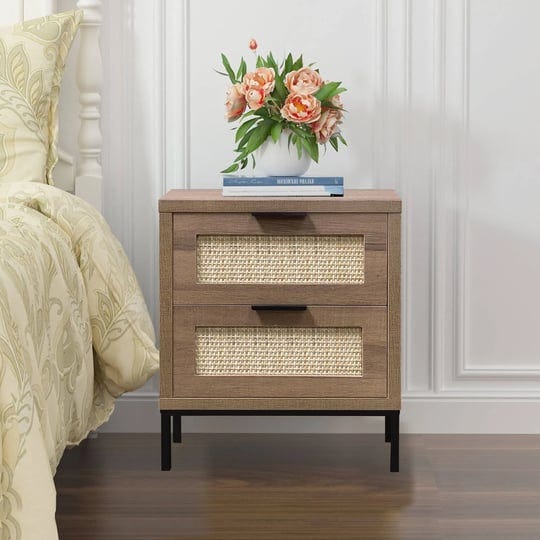 natural-rattan-2-drawer-nightstand-white-wood-storage-cabinet-for-bedroom-livingroom-rectangular-sof-1