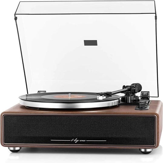 1-by-one-high-fidelity-belt-drive-turntable-with-built-in-speakers-vinyl-record-1