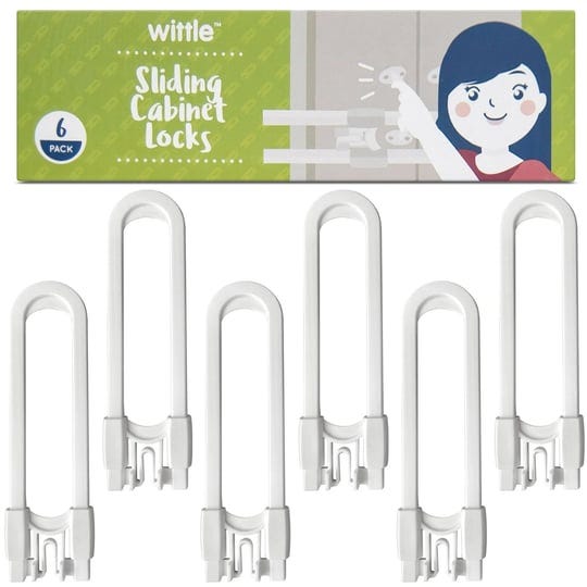 wittle-sliding-child-safety-cabinet-locks-6-pack-baby-proof-cabinet-locks-1