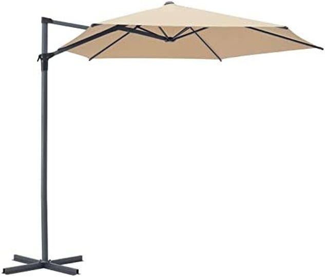 sorara-10-feet-offset-cantilever-umbrella-with-6-ribs-beige-1