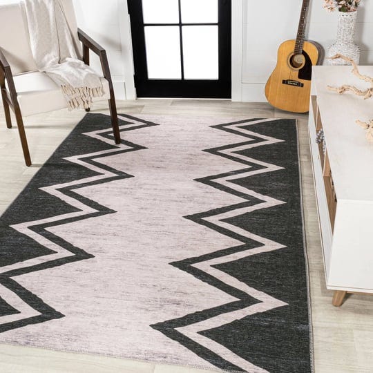 jonathan-y-siksak-modern-chevron-border-ivory-black-3-ft-x-5-ft-area-rug-1