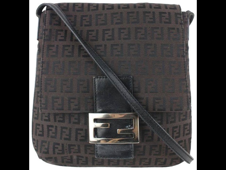 fendi-dark-brown-monogram-ff-zucca-mamma-crossbody-flap-bag-910ff3-1