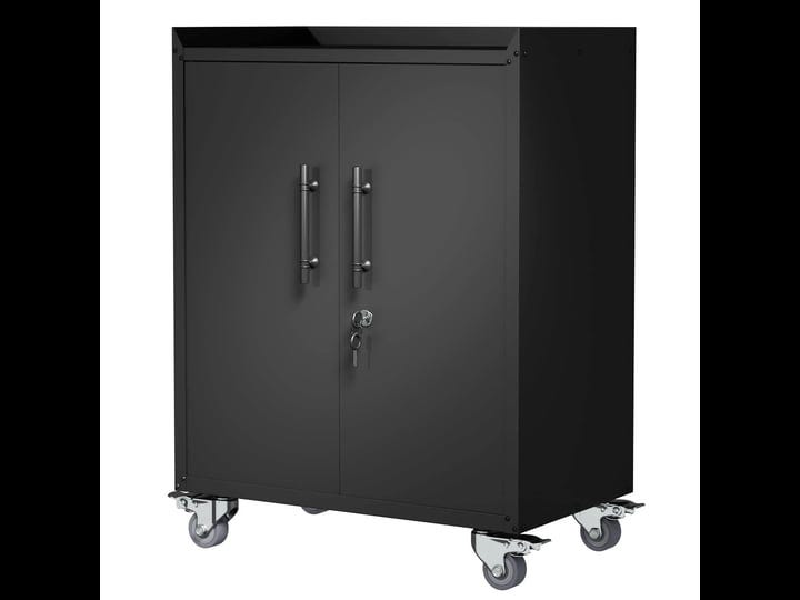 leariso-garage-storage-cabinet-with-wheelsmetal-storage-cabinet-with-doors-and-adjustable-shelvesloc-1