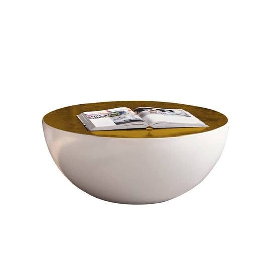 homary-modern-round-drum-white-black-coffee-table-hollow-interior-storage-with-brown-top-1-piece-whi-1