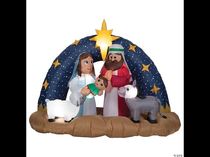 gemmy-ss882520g-airblown-snowy-night-nativity-scene-78-inflatable-christmas-outdoor-yard-decor-1