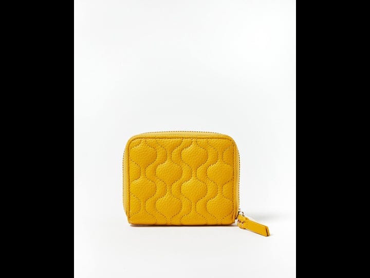 wavy-stitch-yellow-ochre-zipped-purse-1