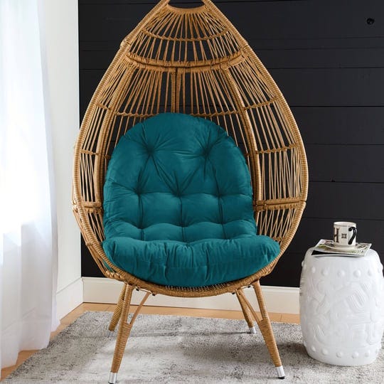 sorra-home-solid-velvet-indoor-egg-chair-cushion-nile-44-in-l-x-27-in-w-x-4-in-d-1