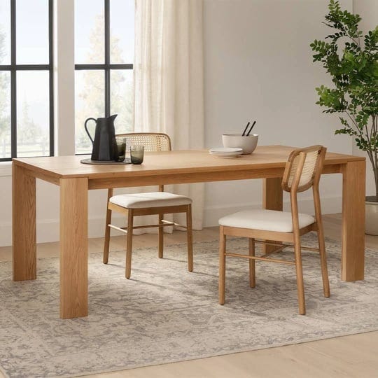 rectangular-warm-oak-wood-dining-table-seats-6-to-8-article-dako-modern-furniture-1