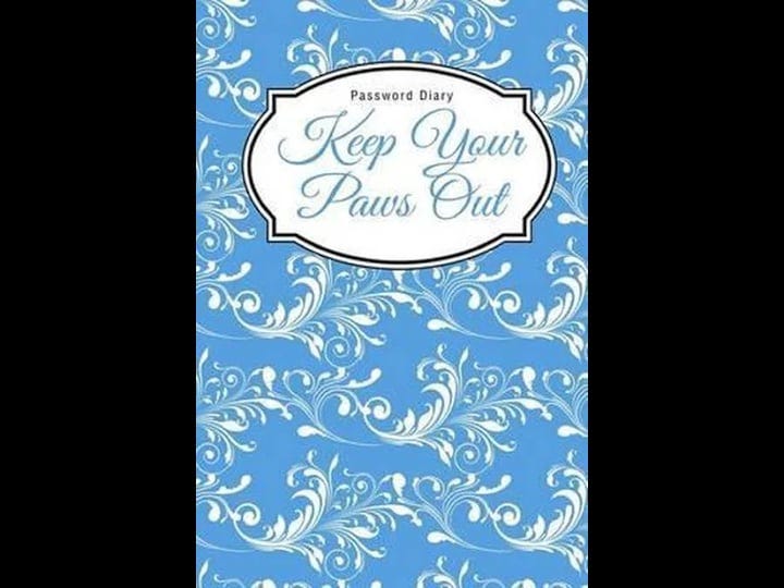 password-diary-keep-your-paws-out-book-1