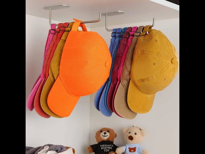 daoun-hat-rack-for-baseball-caps-2-pieces-adhesive-hat-organizer-wall-mount-strong-hat-storage-organ-1
