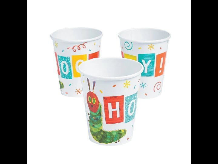 fun-express-eric-carle-the-very-hungry-caterpillar-paper-cups-party-supplies-print-tableware-birthda-1
