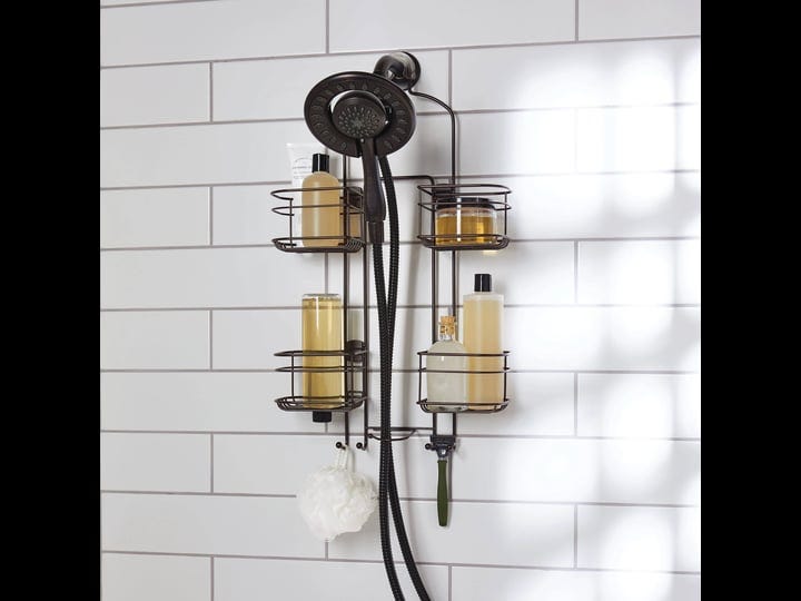 better-homes-gardens-expandable-hose-shower-caddy-oil-rubbed-bronze-each-1