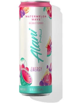 Revitalize with Alani Nu Energy Drink: Watermelon Wave Edition - Refreshing Low-Sugar Boost | Image