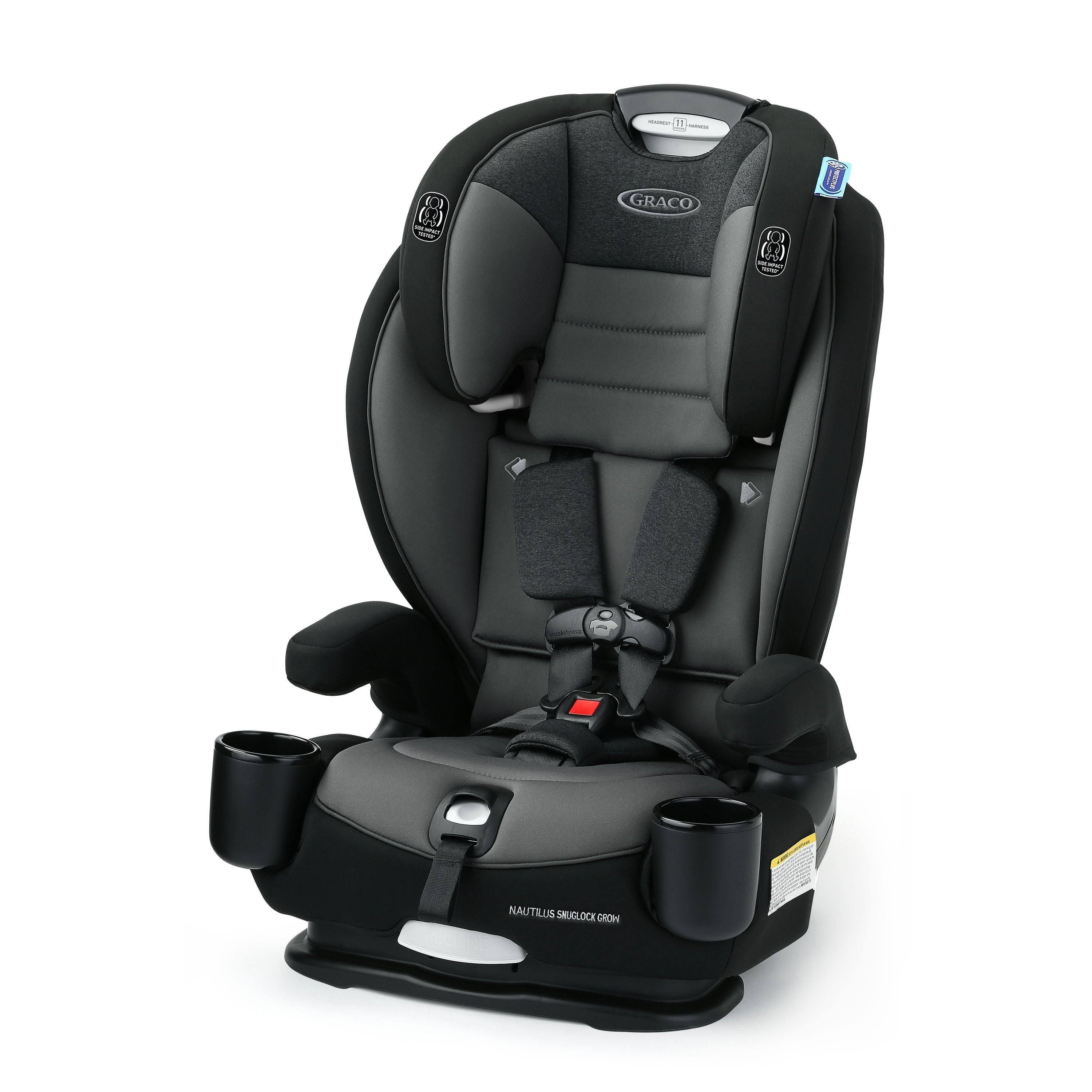 Graco Nautilus SnugLock Grow 3-in-1 Car Seat - Comfortable and Durable | Image