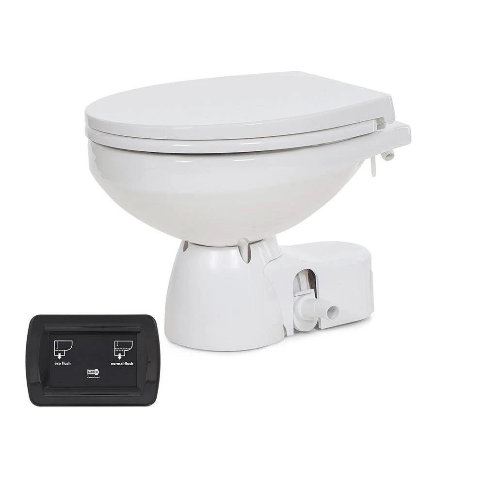 Jabsco Quiet Flush Marine Toilet: Compact, Efficient, and Easy to Operate | Image