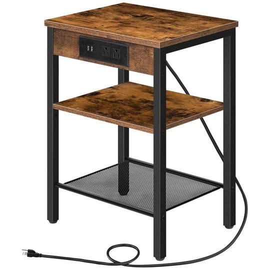 hoobro-end-table-with-charging-station-and-usb-ports-3-tier-nightstand-with-adjustable-shelf-narrow--1