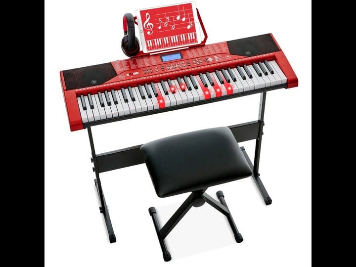 best-choice-products-61-key-beginners-complete-electronic-keyboard-piano-set-w-lcd-screen-lighted-ke-1