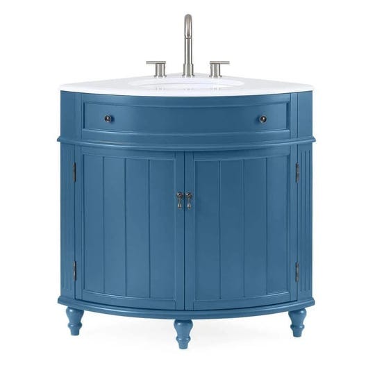 thomasville-24-in-w-x-24-in-d-x-34-50-in-h-corner-bath-vanity-in-teal-blue-with-white-quartz-top-1