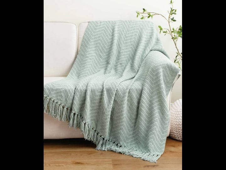 battilo-classic-textured-woven-micro-chenille-throw-50-x-60-sage-green-1