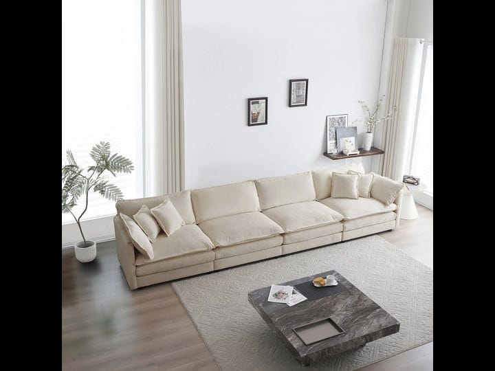free-combination-modular-sofa-4-seater-sofa-comfy-chenille-fabric-sectional-sofa-couch-beige-1