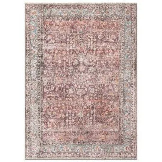 world-rug-gallery-vintage-distressed-bordered-machine-washable-area-rug-multi-33x5-1