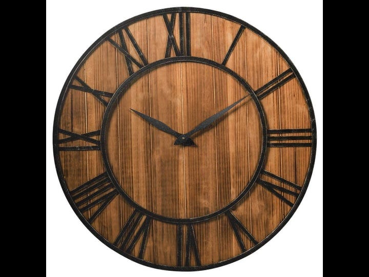 tangkula-30-inch-round-wall-clock-farmhouse-large-wall-clock-with-roman-numerals-1