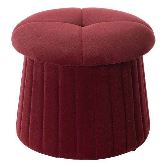 fabulaxe-modern-tufted-velvet-mushroom-shape-storage-ottoman-storage-stool-trunk-red-1