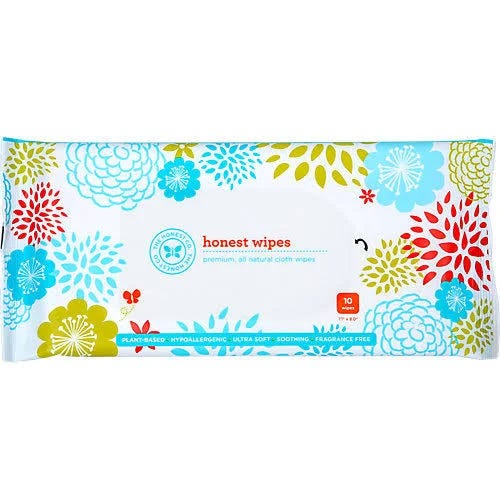 The Honest Company: Premium Baby Wipes, 10-count Pack | Image