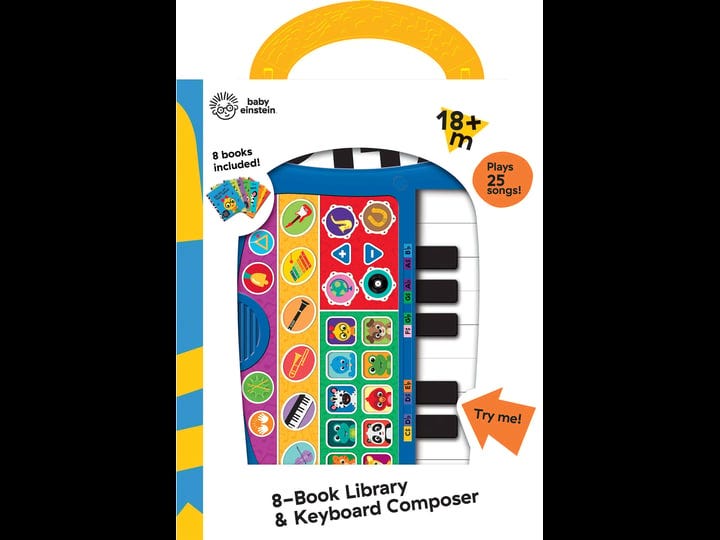 baby-einstein-8-book-library-keyboard-composer-sound-book-set-with-keyboard-book-1